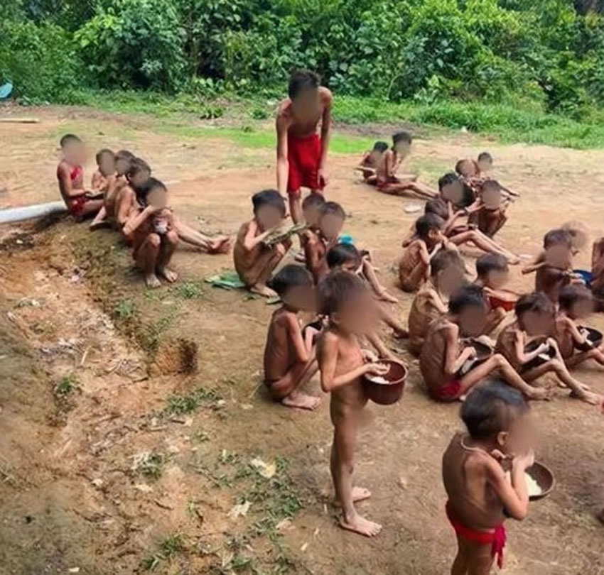 Descaso, fome e morte em massa de crianças indígenas é o cenário de horror na terra Yanomani