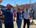 Novo Francisco e o time do amor realizam caminhada pelas ruas de Parnaíba no domingo