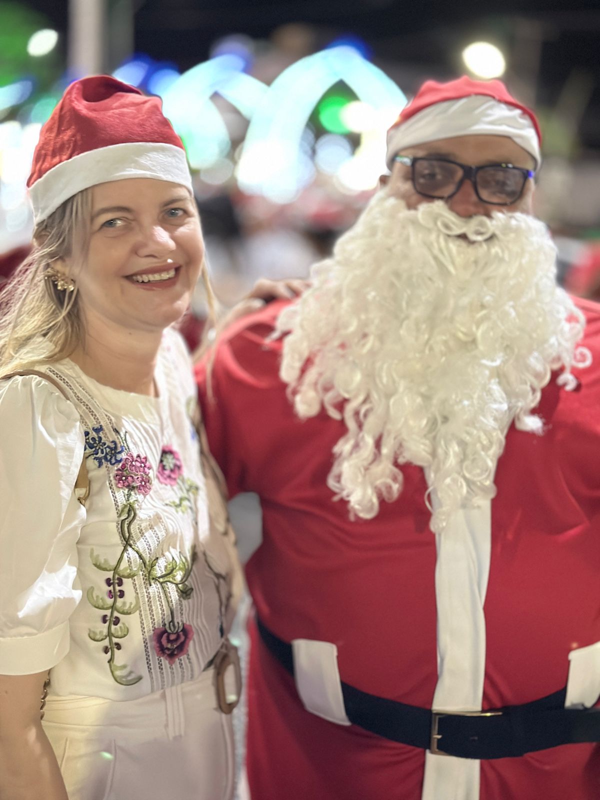 Mão Santa e Papai Noel abrem Natal de Luz, amor e fé em Parnaíba