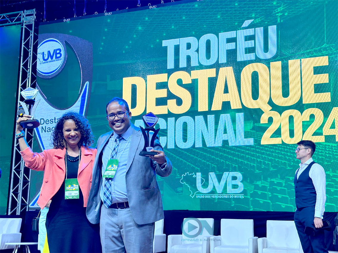 Projetos da Câmara Municipal de Teresina são premiados em Brasília durante evento nacional