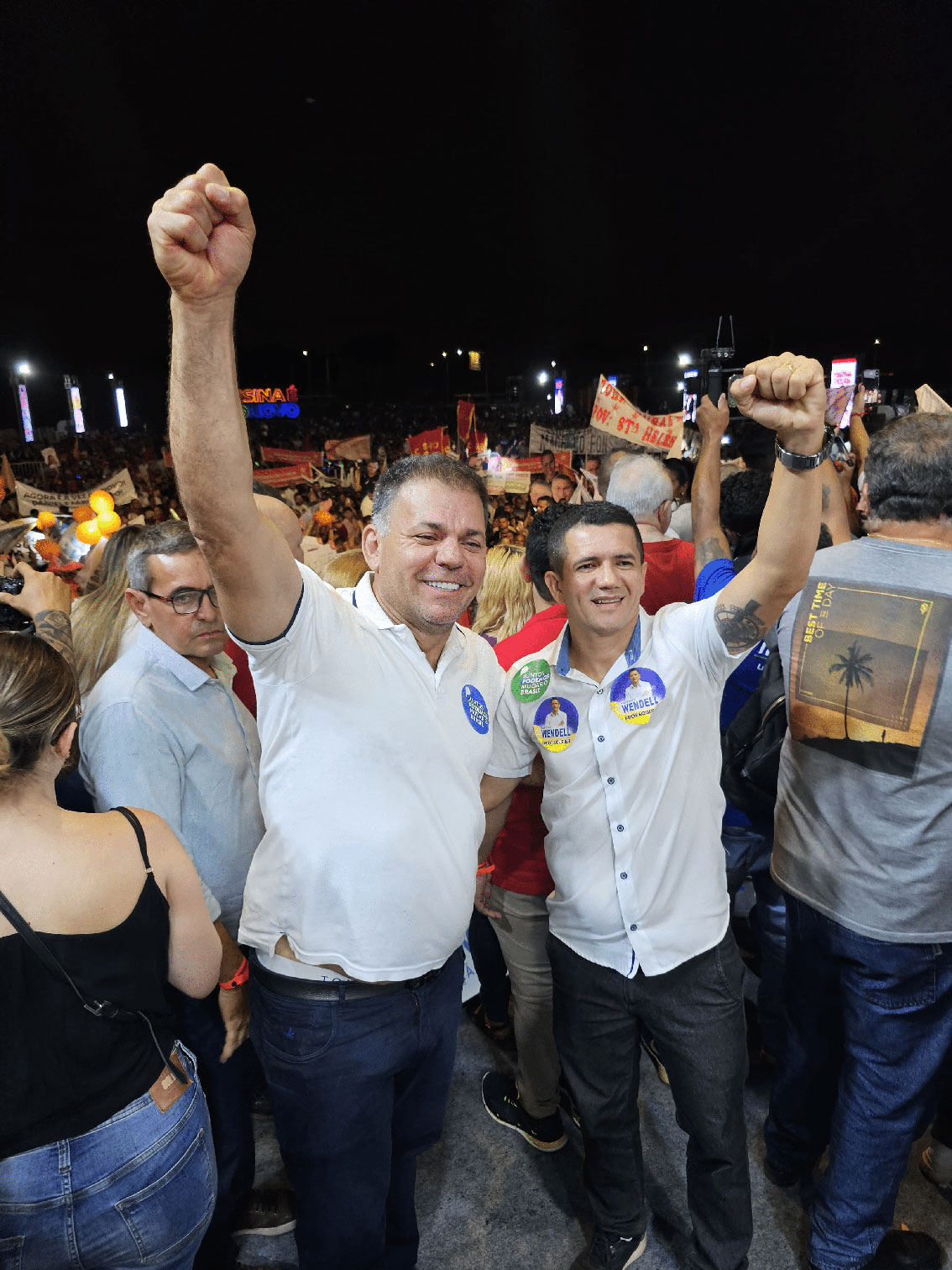 Sargento Wendell faz convenção de peso e mostra força para Câmara de Teresina