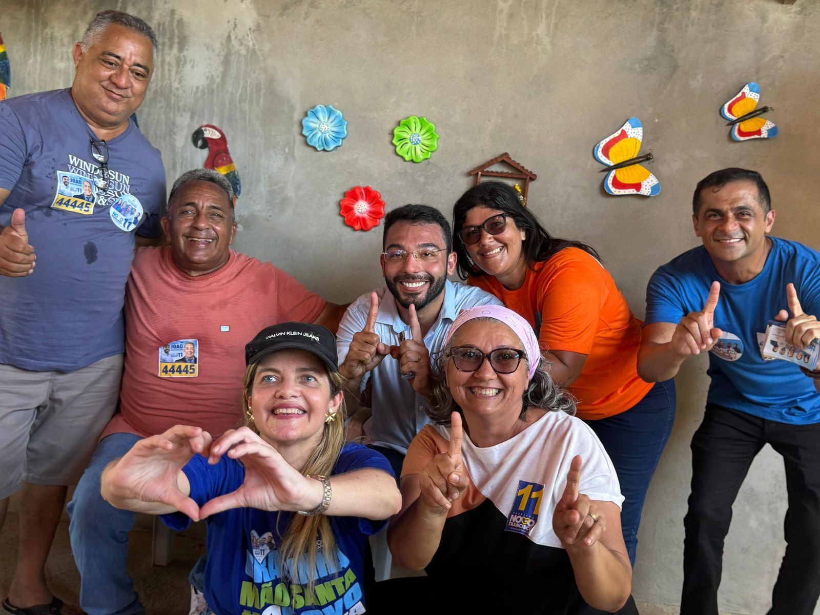 Novo Francisco e o time do amor realizam caminhada pelas ruas de Parnaíba no domingo